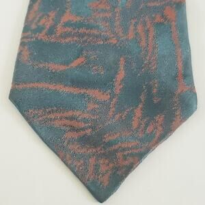 Classic Men's Blue Stain Resistant Acetate Fabric Tie 3.25x59 #53R.